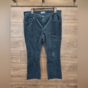 Teal corduroy size 12